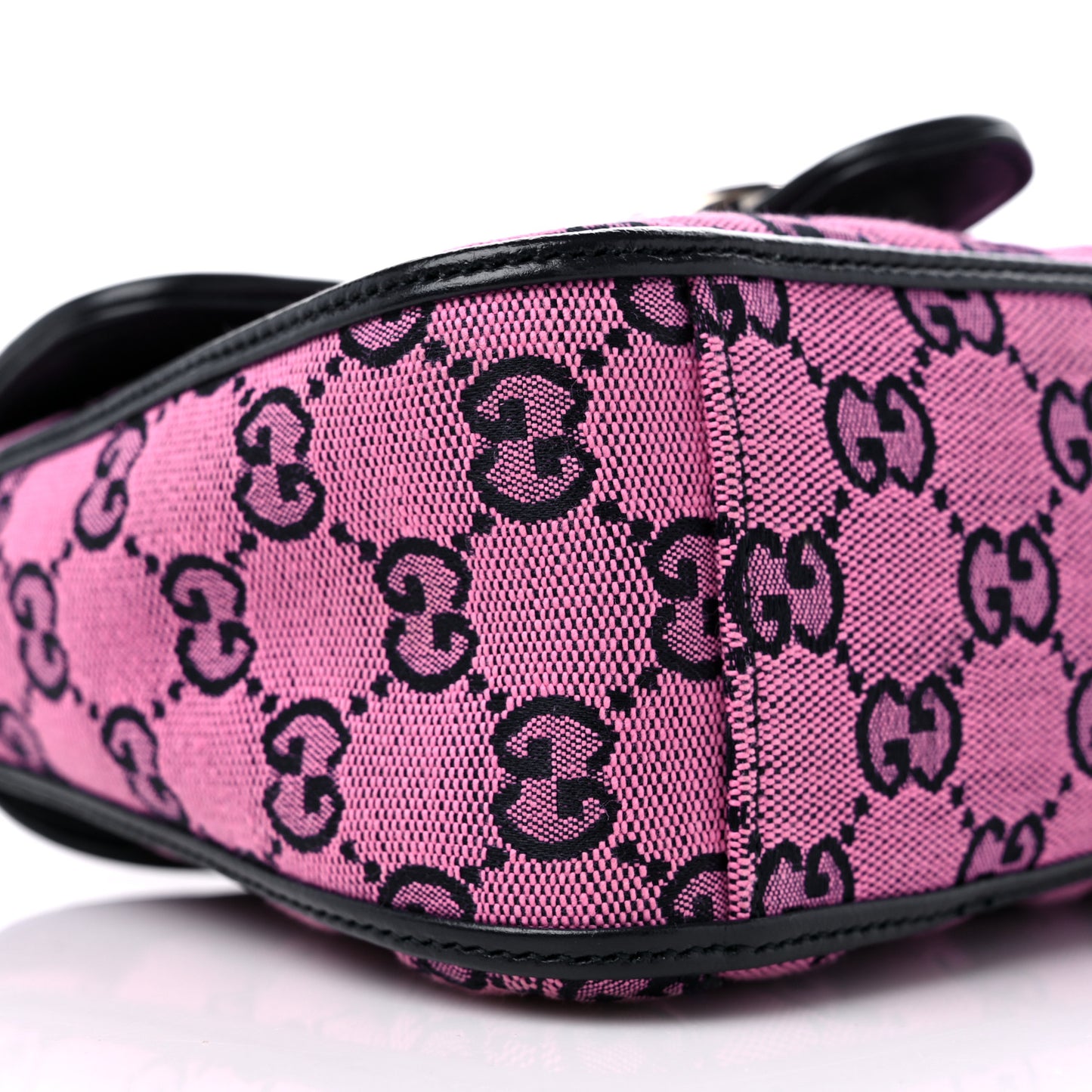 Monogram Multicolor Matelasse Diagonal Mini GG Marmont Top Handle Shoulder Bag Pink Blue