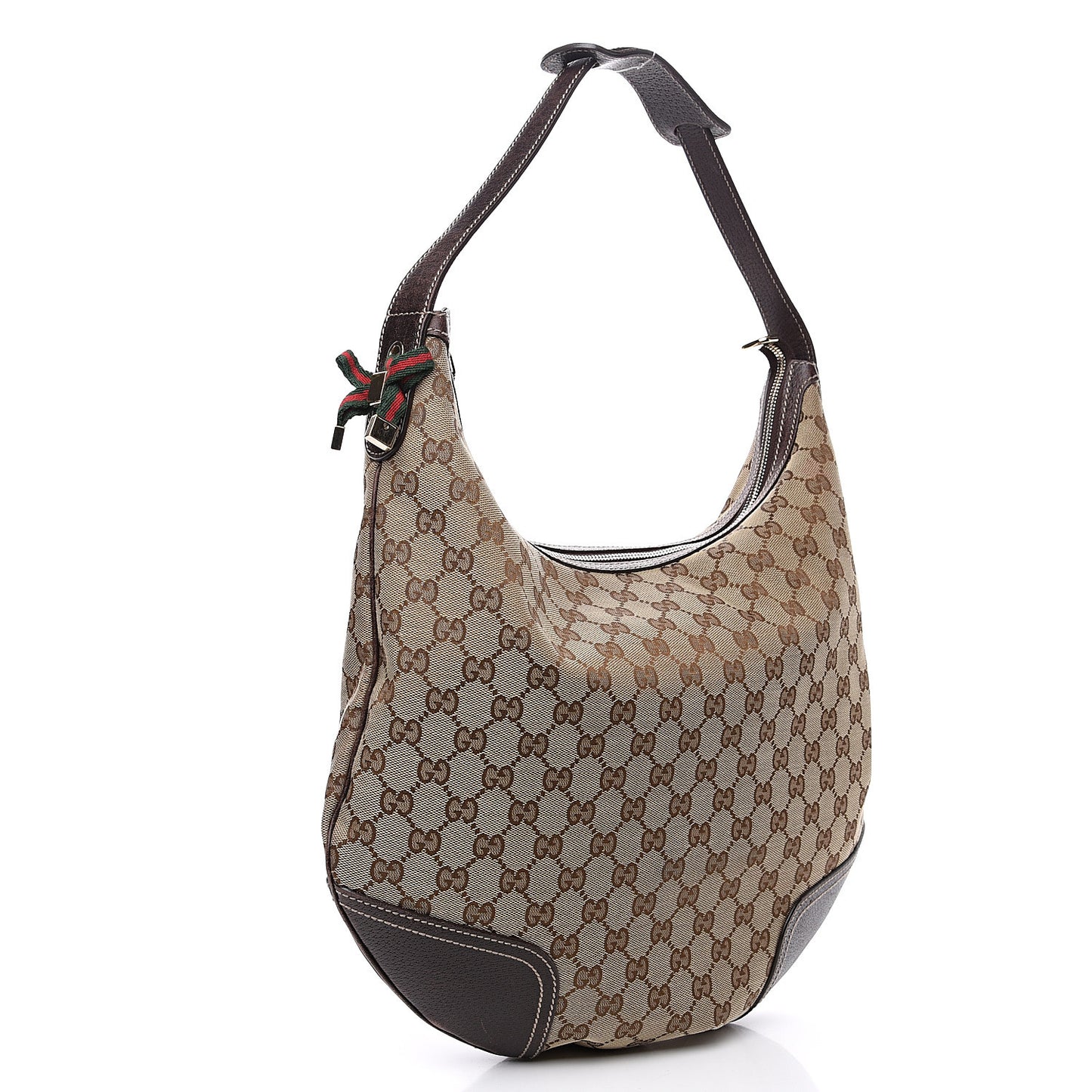 Monogram Large Princy Hobo Dark Brown