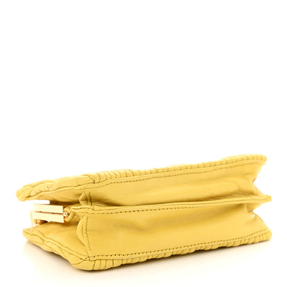 Miu Miu Nappa Matelasse Kisslock Frame Crossbody Bag Sole 4 of 12