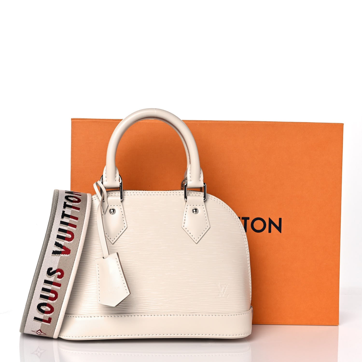 Louis Vuitton Epi Jacquard Alma BB Quartz 8 of 8