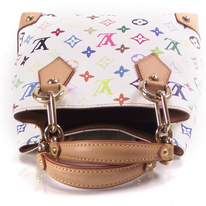 Louis Vuitton Monogram Multicolor Audra White 5 of 10