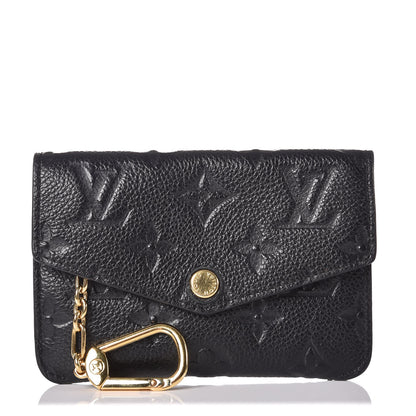 Louis Vuitton Empreinte Key Pouch Black 1 of 7