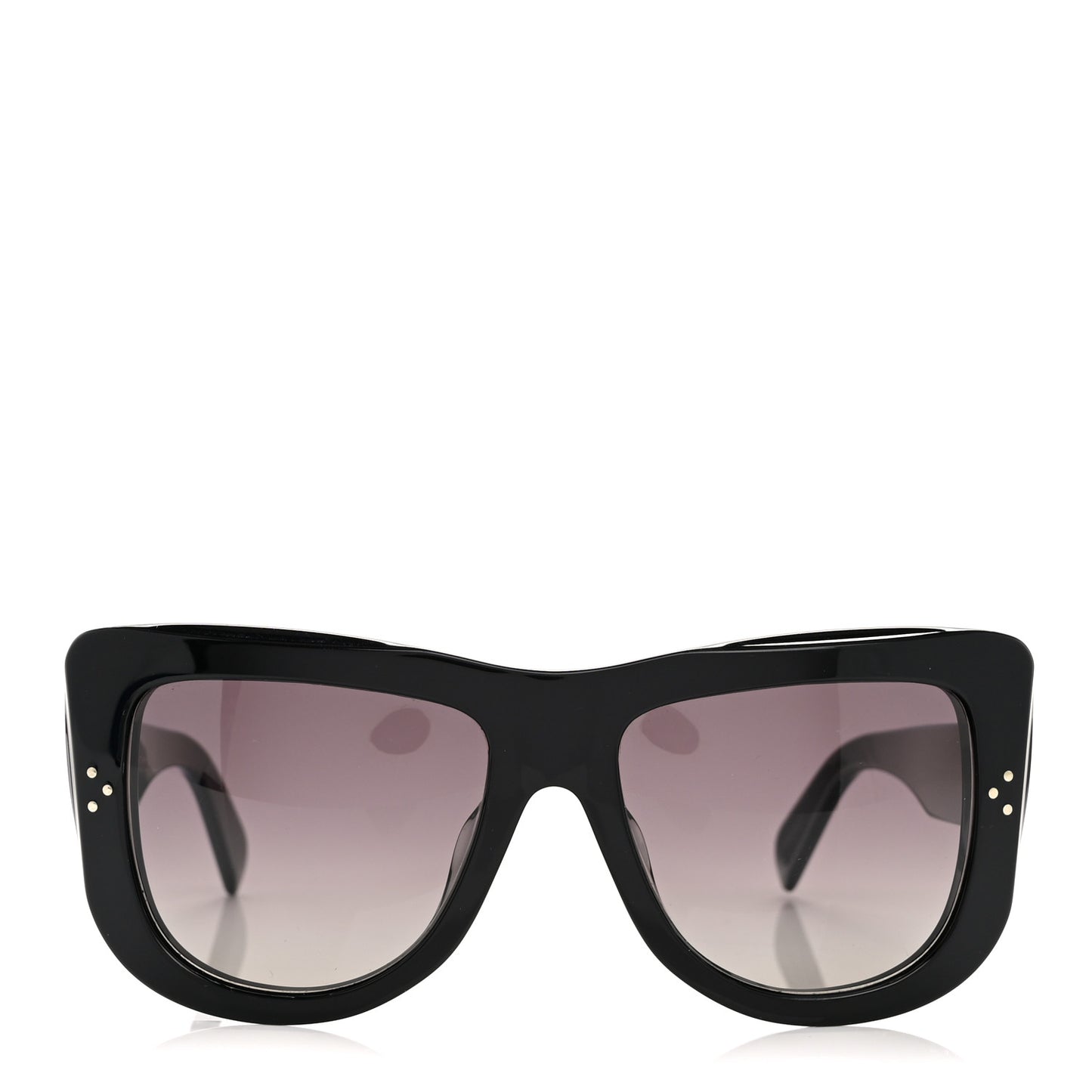 Acetate Square Sunglasses CL40157U Black