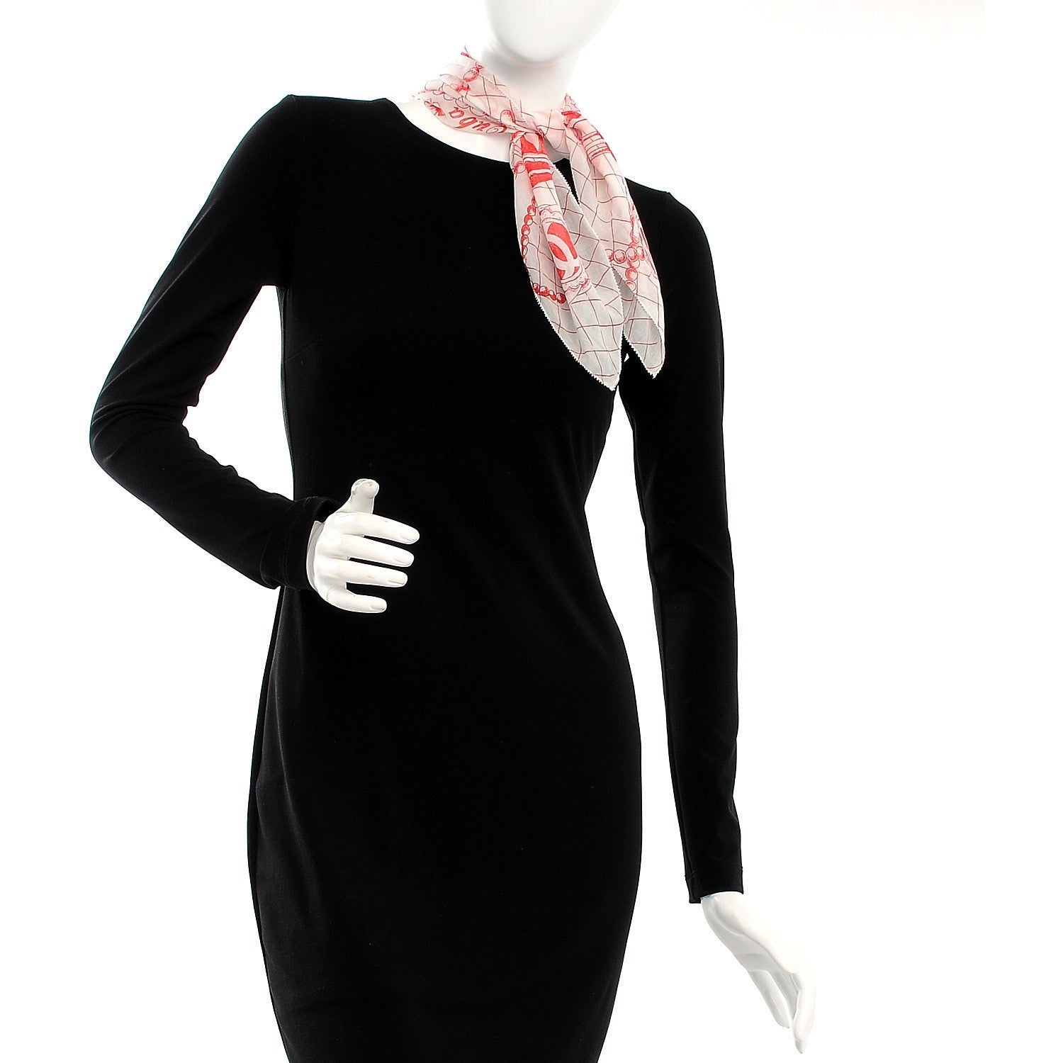 Chanel Cotton CC Habana Cuba Square Scarf 3 of 6