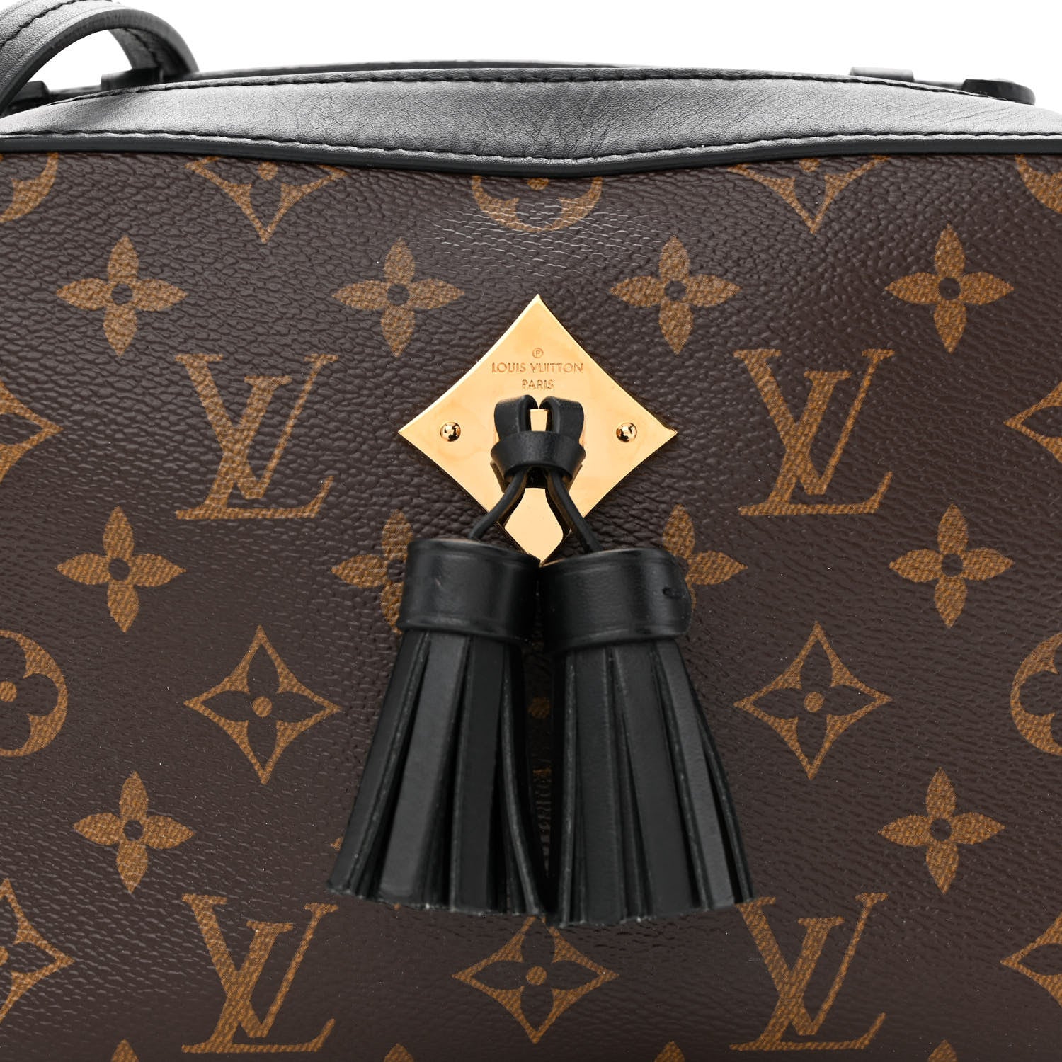 Louis Vuitton Monogram Saintonge Black 8 of 10