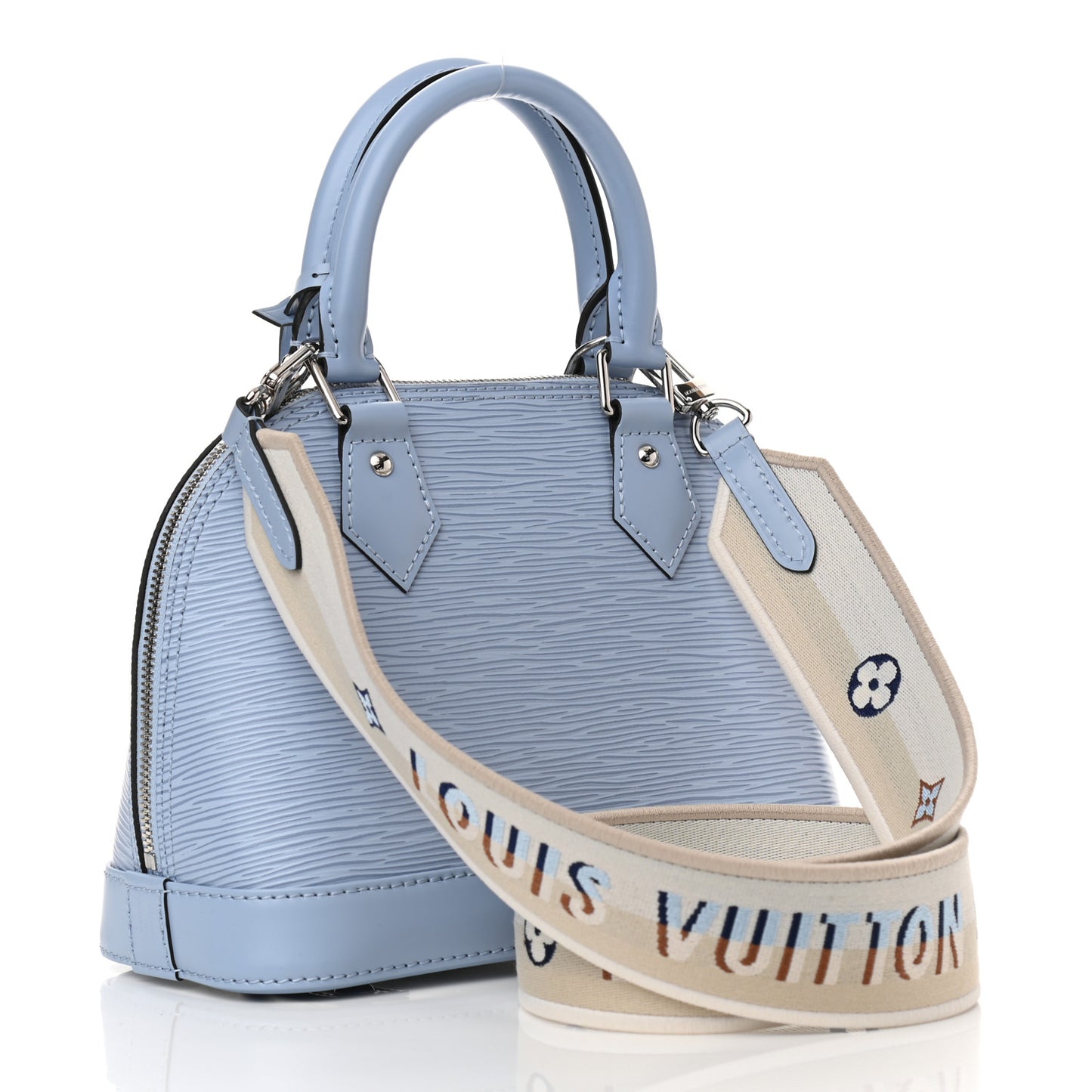Epi Jacquard Alma BB Bleu Nuage