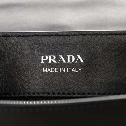 Prada City Calf Ribbon Shoulder Bag Black 6 of 10