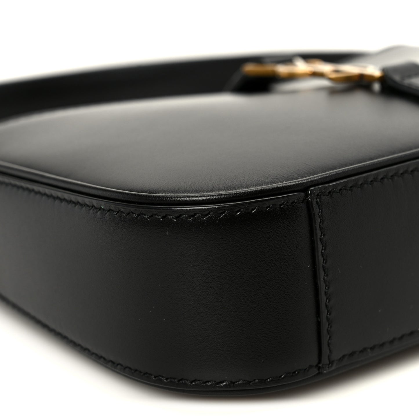 Smooth Calfskin Le 5 A 7 Mini Hobo Black