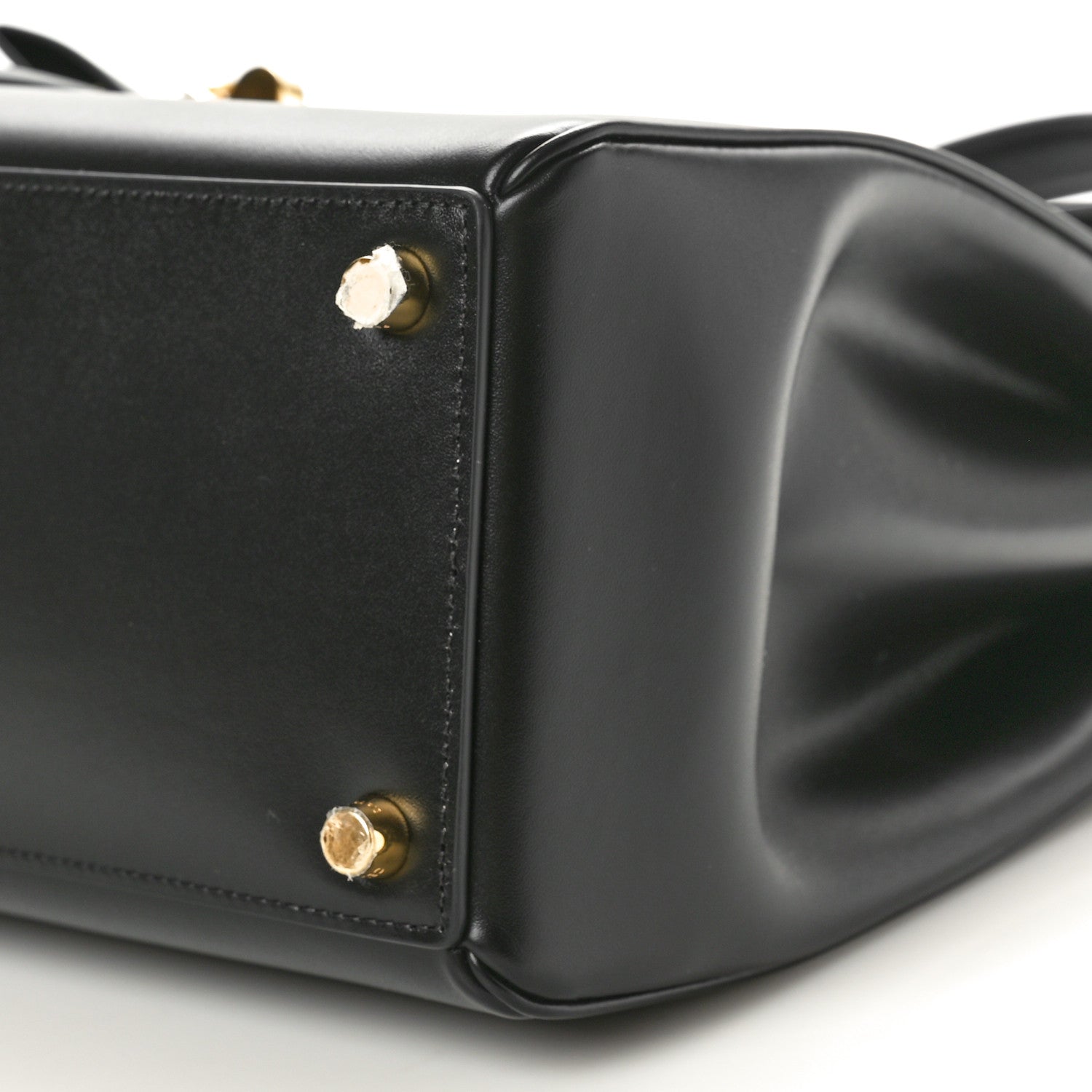 Celine Calfskin Classique 16 Top Handle Bag Black 9 of 9