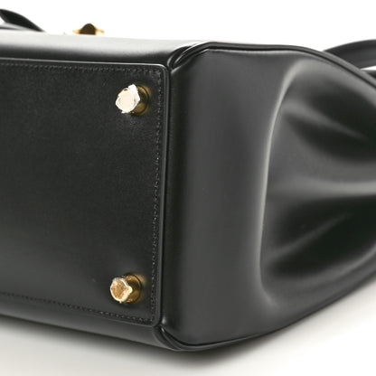 Celine Calfskin Classique 16 Top Handle Bag Black 9 of 9