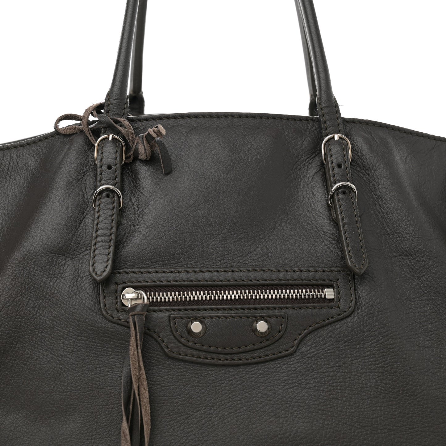 Veau Papier A4 Tote Coffee