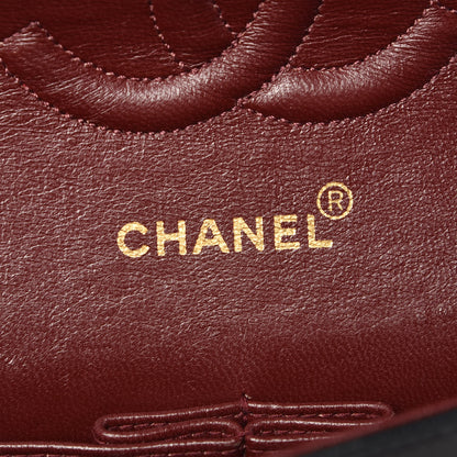 Chanel Lambskin Quilted Medium Double Flap Black 7 of 16