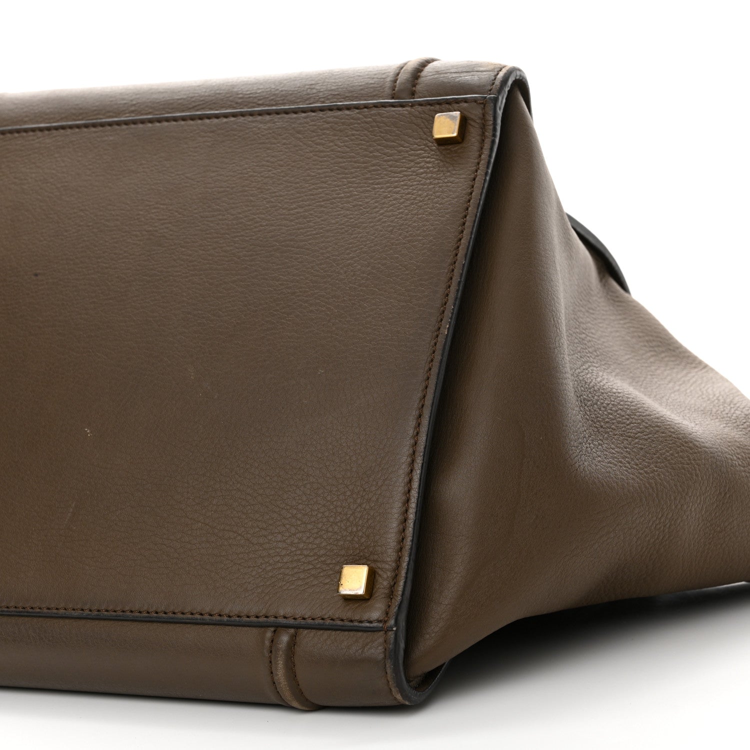Celine Grained Calfskin Medium Phantom Luggage Taupe 10 of 30