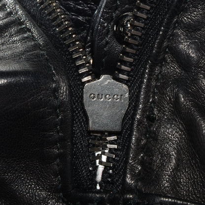 Gucci Leather Icon Bit Medium Shoulder Bag Black 8 of 8