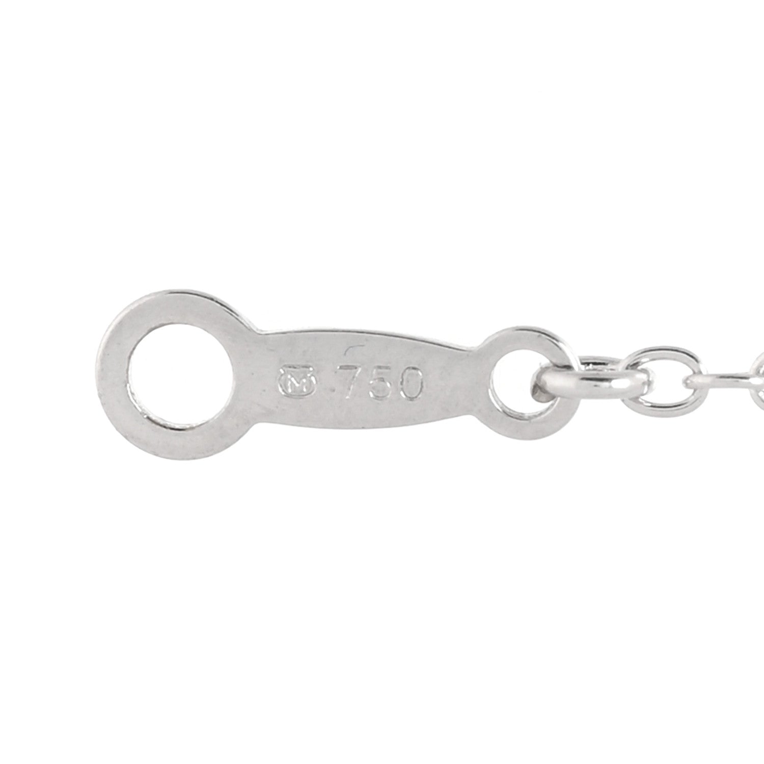 Mikimoto 18K White Gold Akoya Pearl 5.5-6mm Station Necklace 4 of 5
