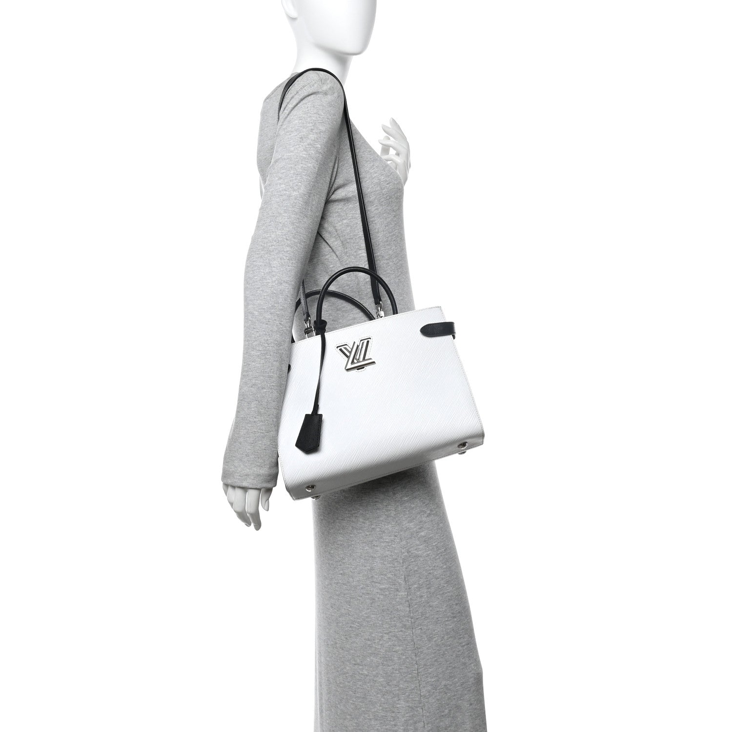 Louis Vuitton Epi Twist Tote White 2 of 14