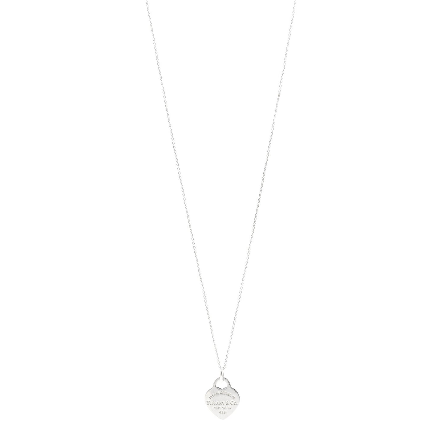 Sterling Silver Small Return to Tiffany Heart Pendant Necklace