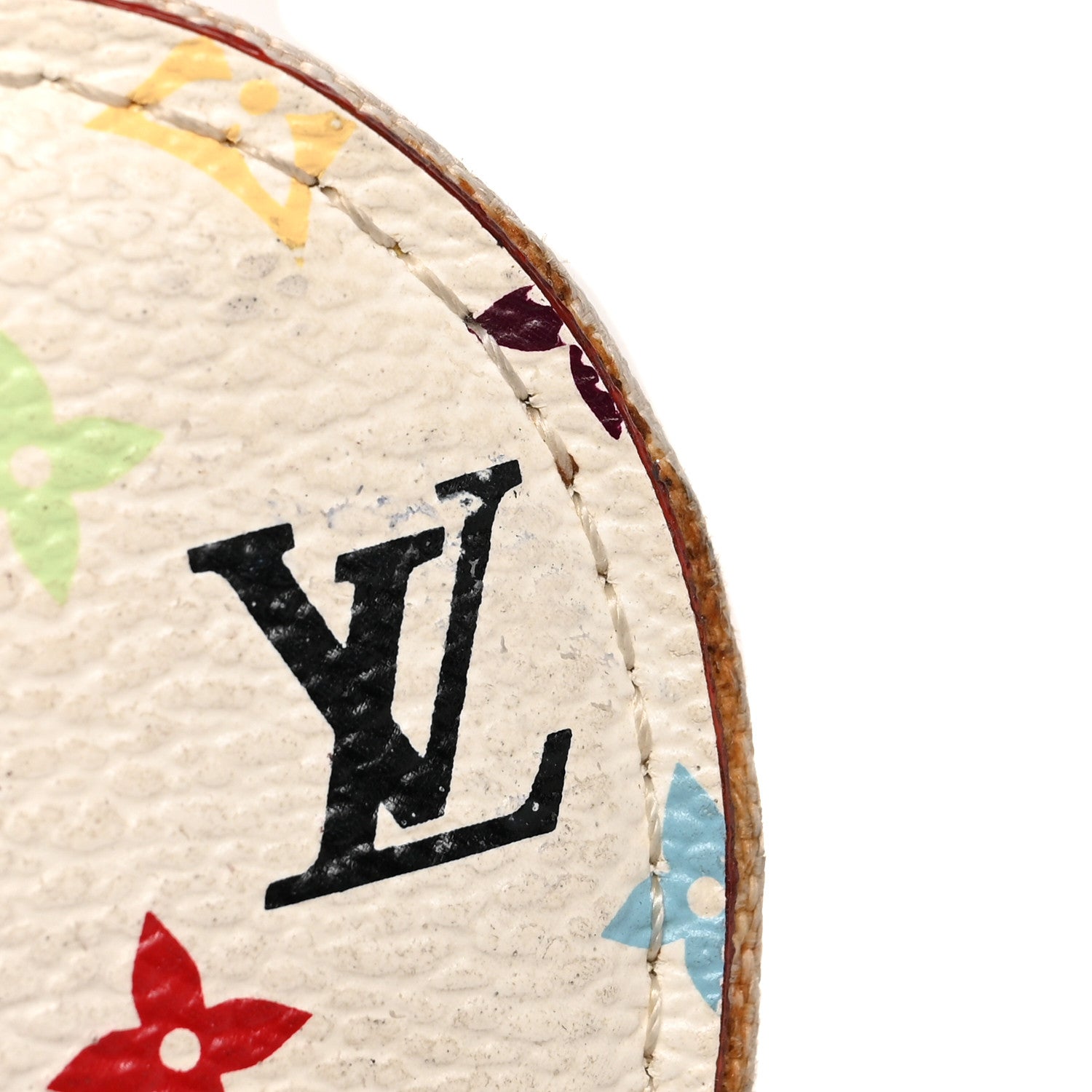 Louis Vuitton Monogram Multicolor Coeur Heart Coin Purse White 8 of 12