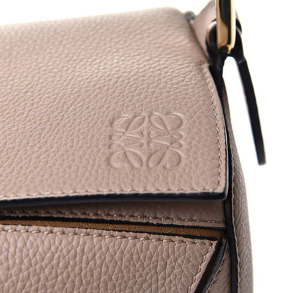 Loewe Grained Calfskin Small Puzzle Bag Sand Mink 8 of 13