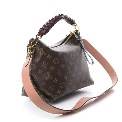 Louis Vuitton Monogram Beaubourg Hobo Mini Bordeaux Red Peach Safran Blue Jean Blue 2 of 8