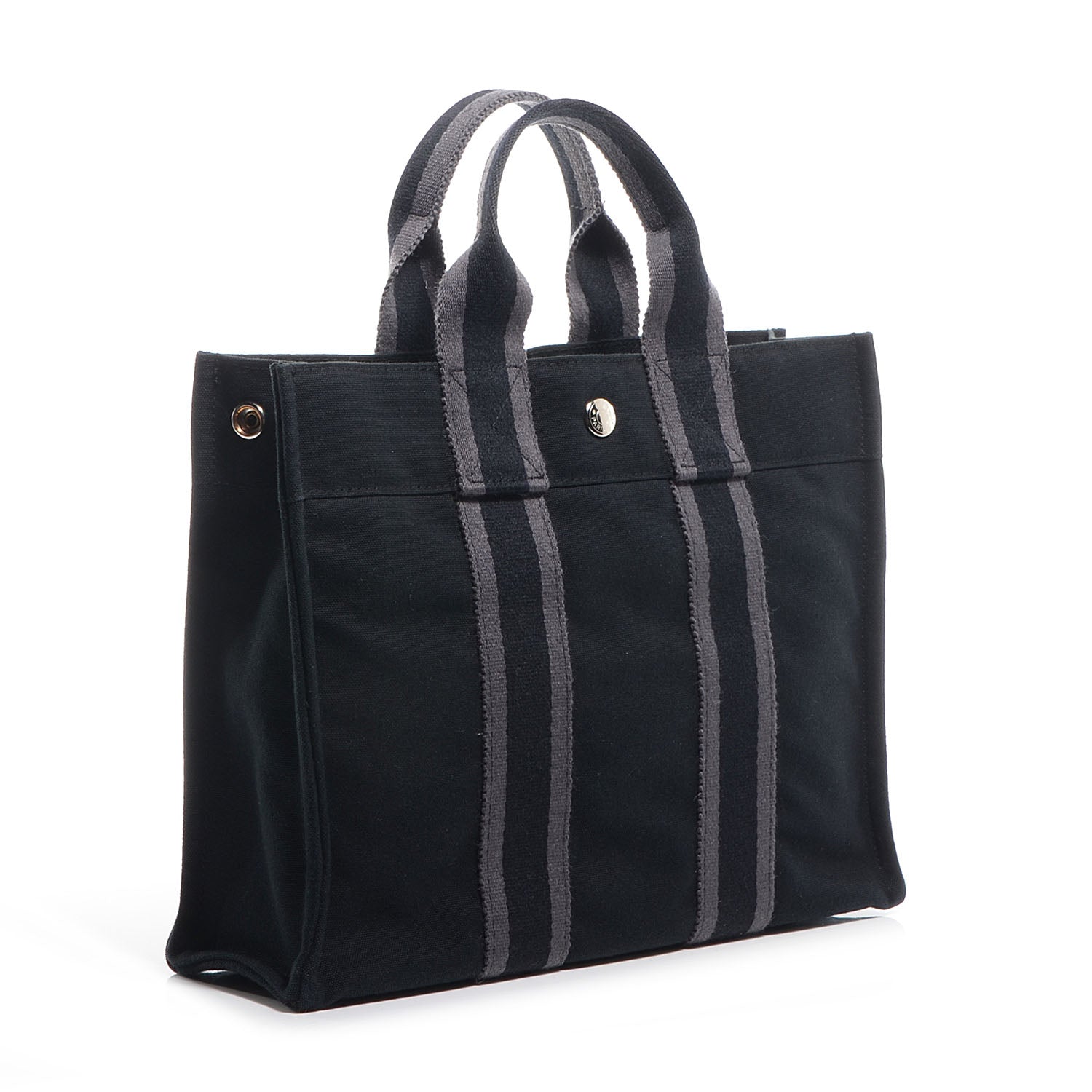 Hermes Canvas Fourre Tout PM Black 3 of 10