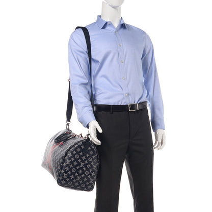 Louis Vuitton Monogram Upside Down Keepall Bandouliere 50 Ink 2 of 12