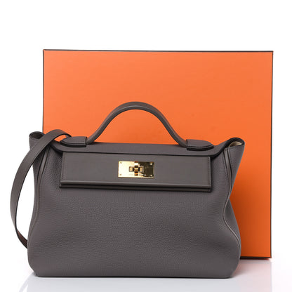 Hermes Togo Swift 24/24 29 Etain 10 of 10