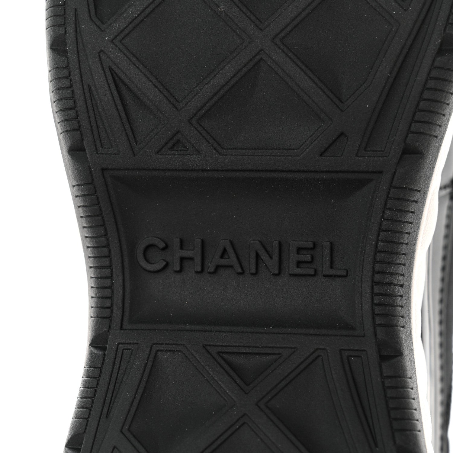 Chanel Velvet Calfskin Mixed Fibers CC Sneakers 39 Black 6 of 9