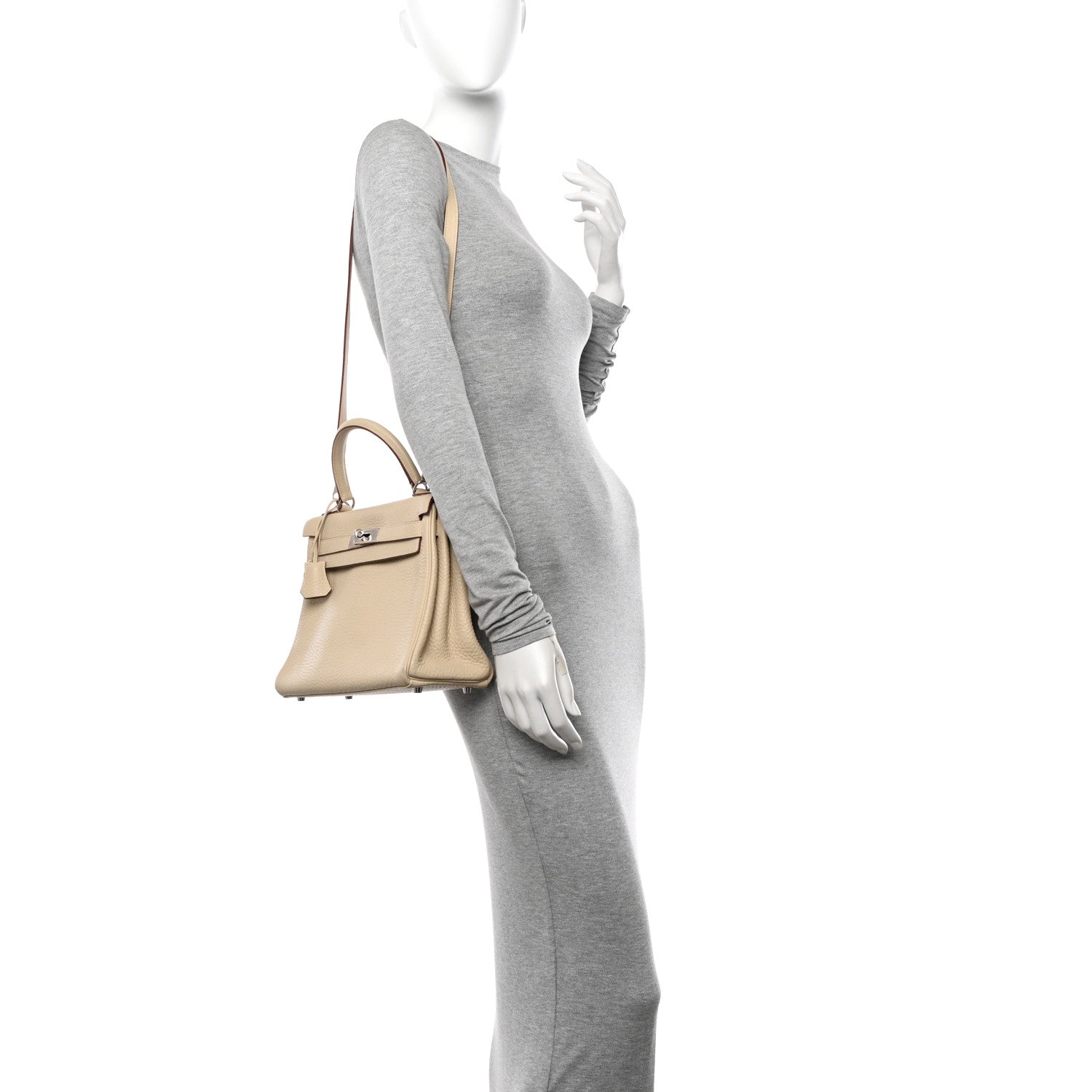 Hermes Taurillon Clemence Kelly Retourne 28 Parchemin 2 of 17