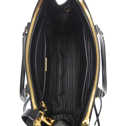 Prada Saffiano Medium Galleria Double Zip Tote Black 5 of 11