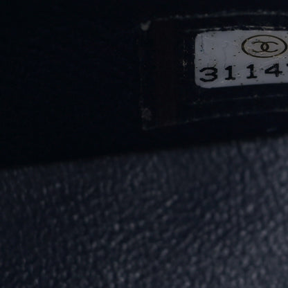 Chanel Caviar Quilted Small Double Flap Blue 7 of 9