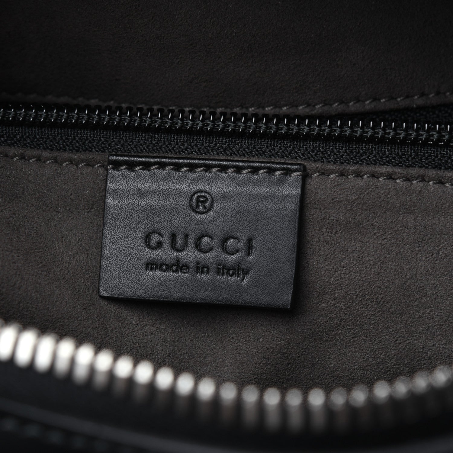 Gucci GG Supreme Monogram Flat Messenger Bag Black 8 of 15