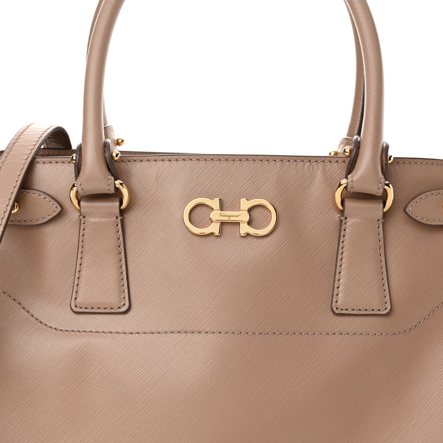 Hammered Calfskin Batik Tote Quarzo