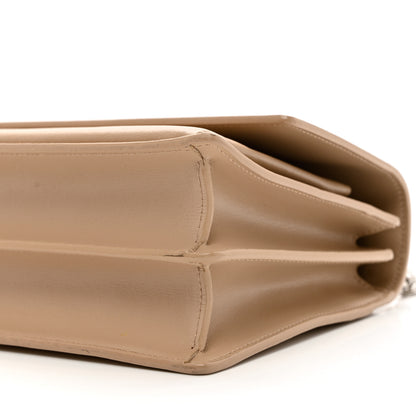 Saint Laurent Calfskin Medium Monogram Sunset Dark Beige 7 of 7