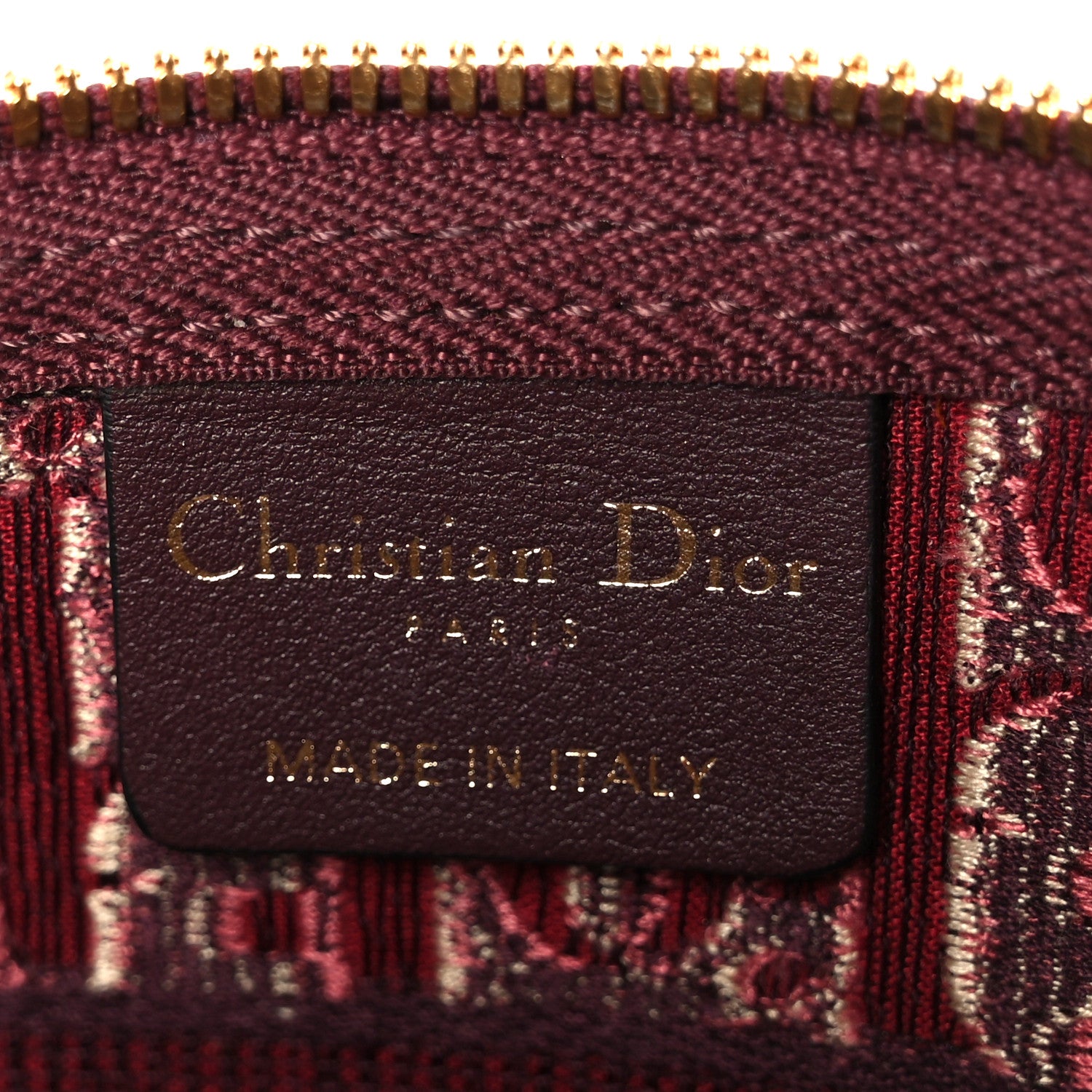 Christian Dior モノグラムポーチ Christian Dior Purple Oblique Velvet Cosmetic Pouch | Yoogi's Closet