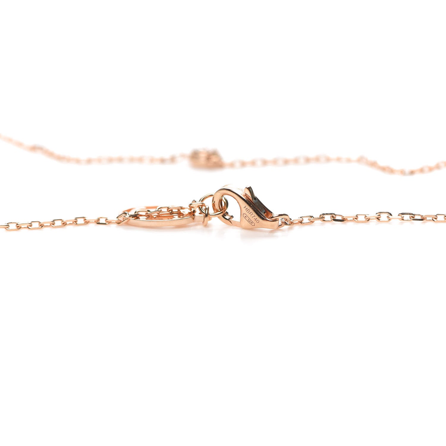 Cartier 18K Pink Gold Diamond SM D'Amour Pendant Necklace 4 of 7