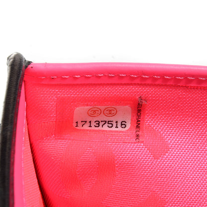 Chanel Calfskin Cambon Zipped Pocket Wallet Black 7 of 8