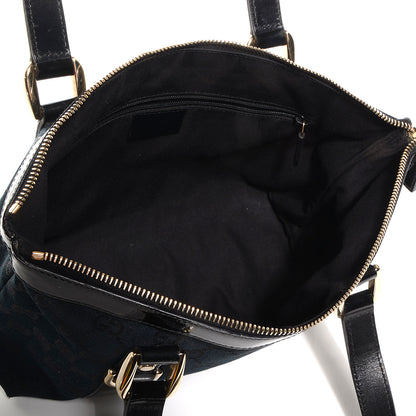 Gucci Monogram Abbey Small Tote Black 5 of 8