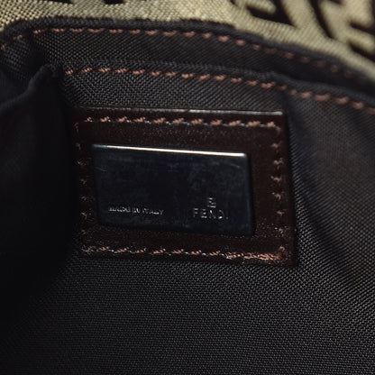 Fendi Zucchino Mini Baguette Brown 6 of 9
