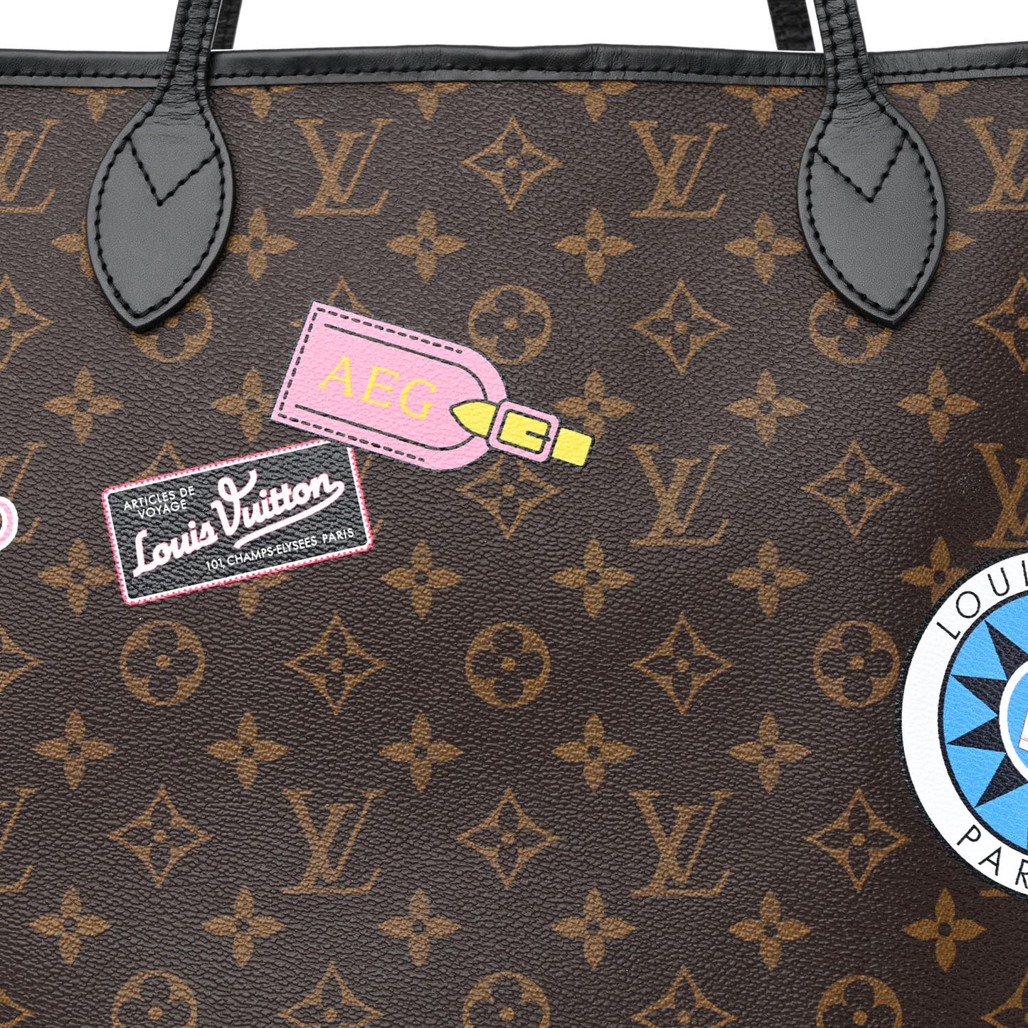 Monogram My LV World Tour Neverfull MM