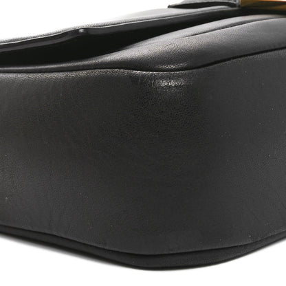 Fendi Nappa Apolo Chain Baguette Black 9 of 10