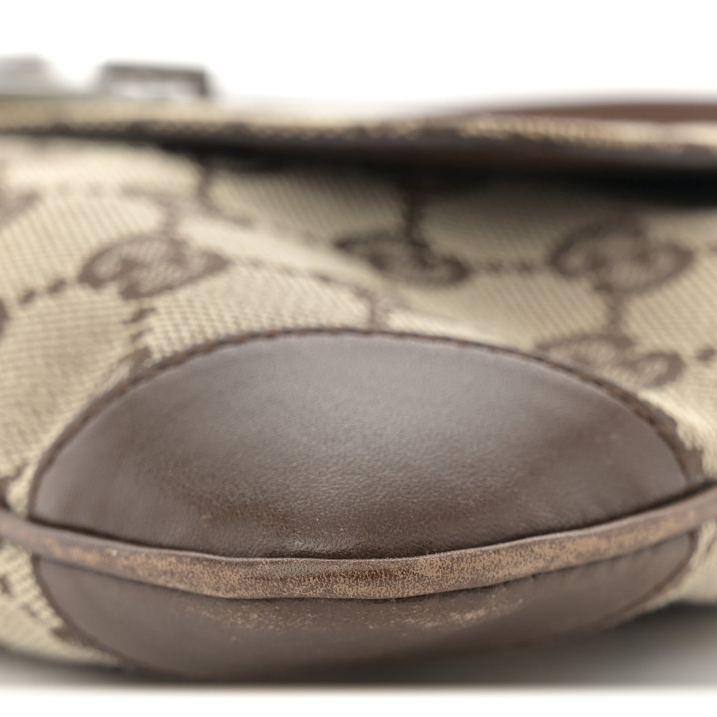 Monogram Jackie O Flap Bag Brown