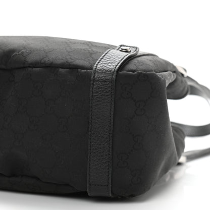Gucci Nylon Monogram Medium Abbey Shoulder Bag Black 9 of 9