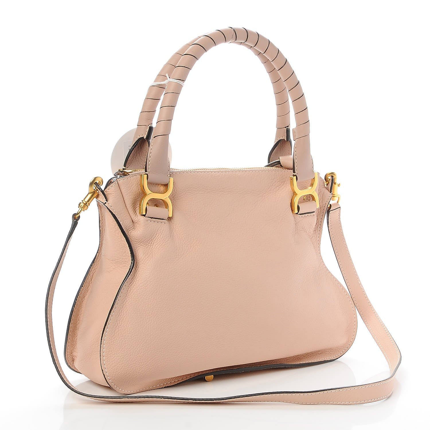 Chloe Calfskin Small Marcie Satchel Blush Nude 4 of 8