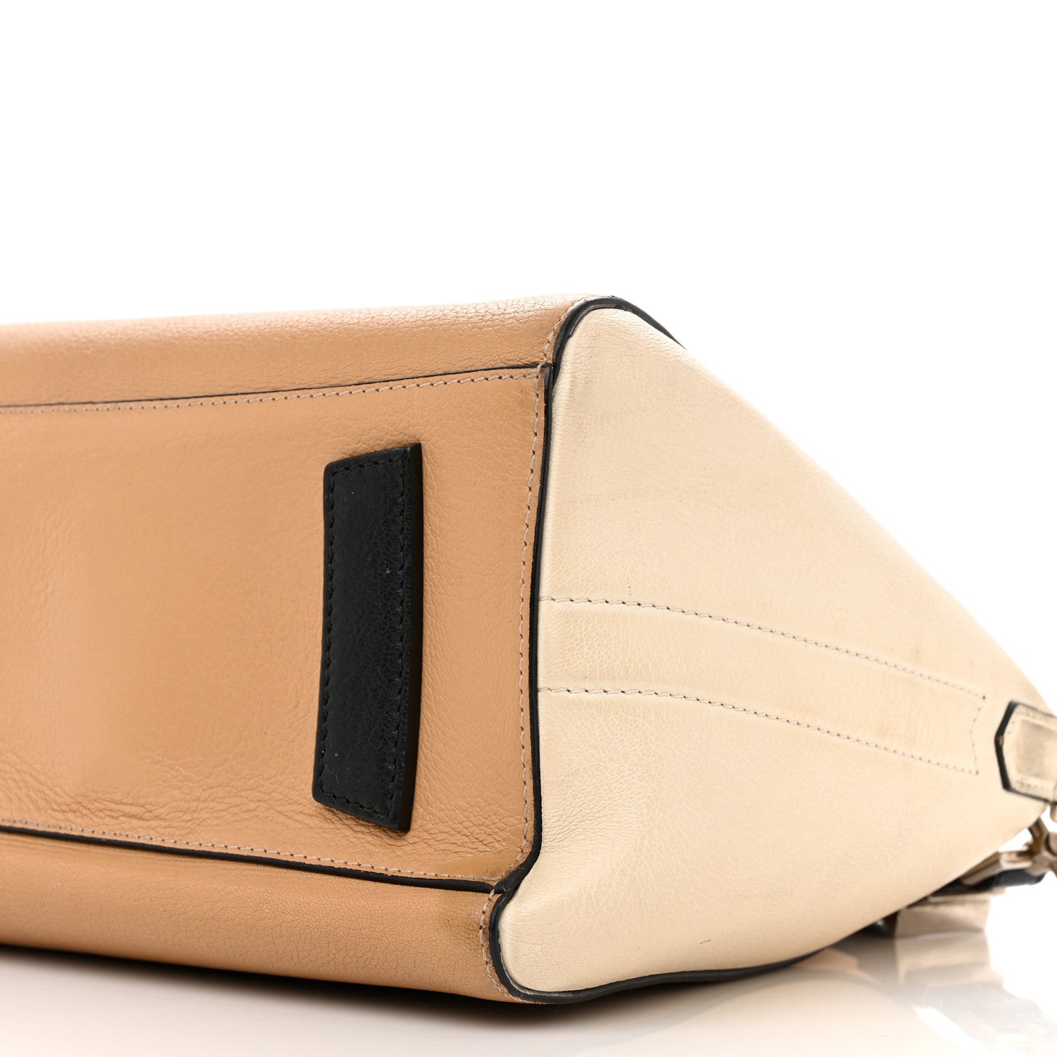 Givenchy Sugar Goatskin Mini Tri-Color Antigona Light Brown Beige Black 10 of 16