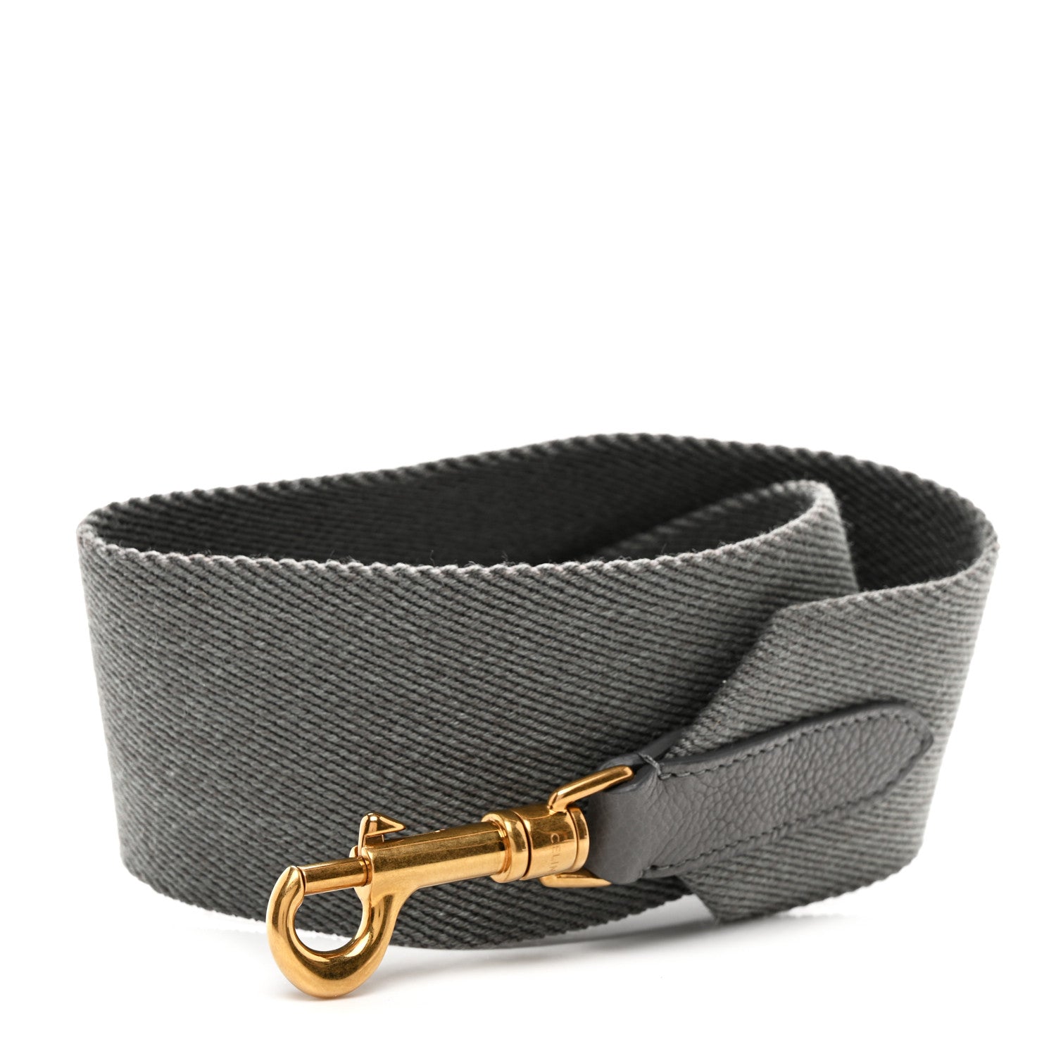 Celine Canvas Strap Grey 1576735 – FASHIONPHILE