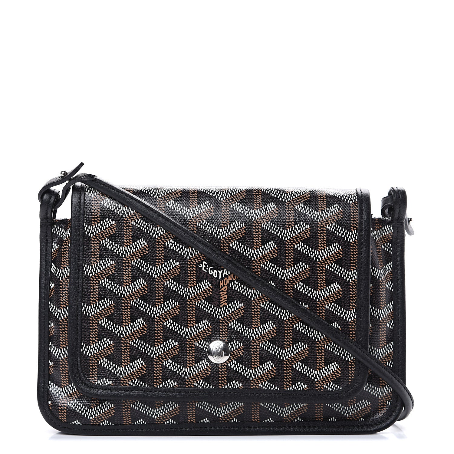 Goyard Goyardine Plumet Wallet Clutch Black 1 of 11