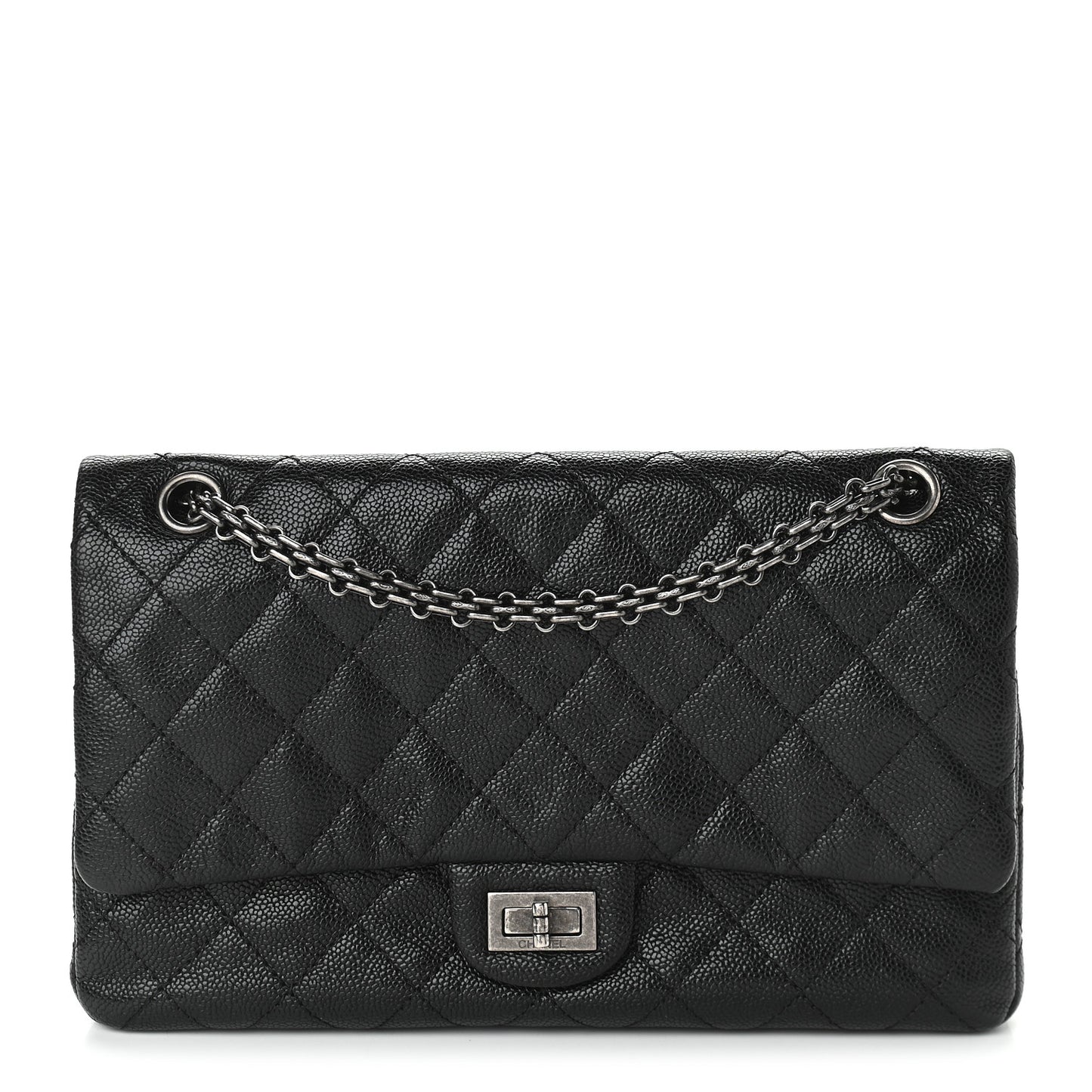 Caviar Quilted 2.55 Reissue 226 Flap Black