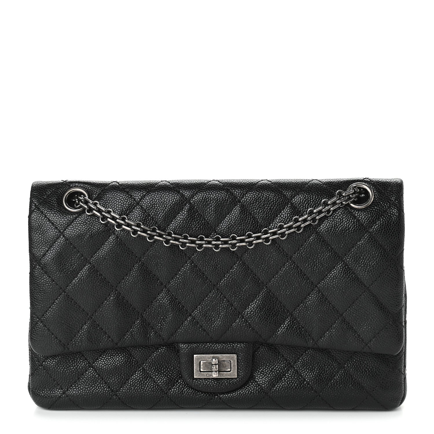 Chanel Caviar Quilted 2.55 Reissue 226 Flap Black 1 of 9