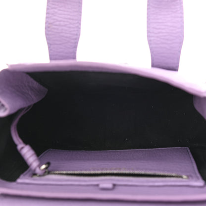 3.1 Phillip Lim Textured Calfskin Mini Pashli Satchel Violet 4 of 9